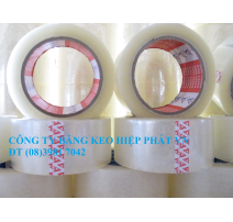 Băng keo trong dán thùng độ dày màng 43 micron